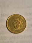 1857 Indian Princess Head One $1 Dollar US Gold Coin Upright 5 Type 3 Pre 1933