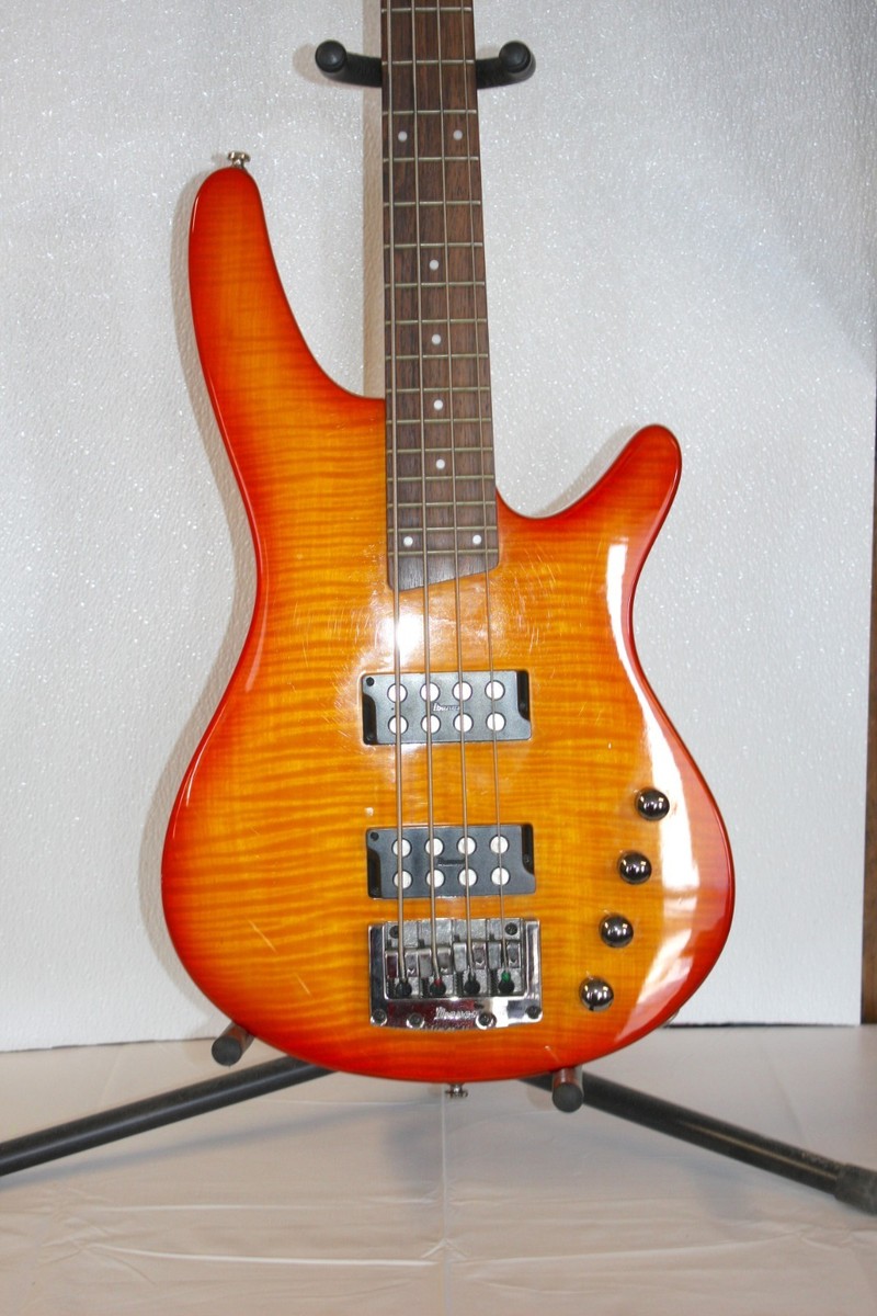 Ibanez SRX500 FLAME MAPLE HONEY Electric Bass Guitar | eBay