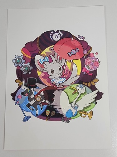 Pokemon Black & White : Game Art Folio Set of 15 Cards - Nintendo TCG Promo - Picture 10 of 20