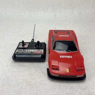 Vintage Nikko RC Car Ferrari Testarossa RC Tested/Working