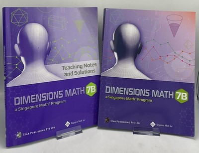DIMENSIONS MATH 7B Teaching Notes And Solutions Star Publishing Paperback