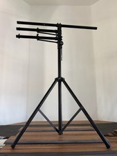 On-Stage Stands, LS7720BLT, Top And Side Lighting Stand