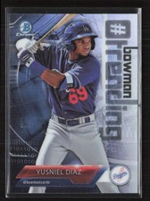 2018 Bowman #-YD Yusniel Diaz Chrome #BowmanTrending Los Angeles Dodgers (U)