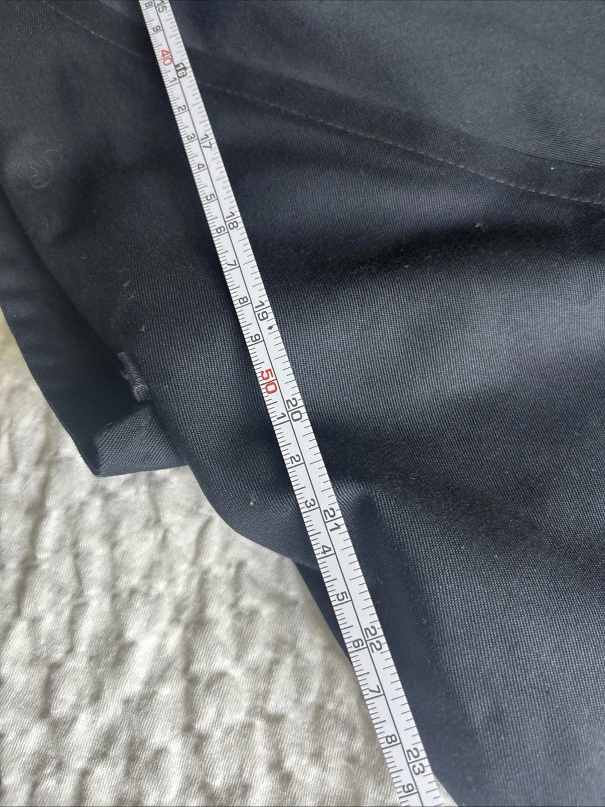 Burberrys Double Breasted Navy Blue Men's Trench Coat Superb Size 50 Long image 15
