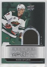 2019-20 Upper Deck Trilogy Rookie Renditions Silver Foil Jersey Nico Sturm 0q7o
