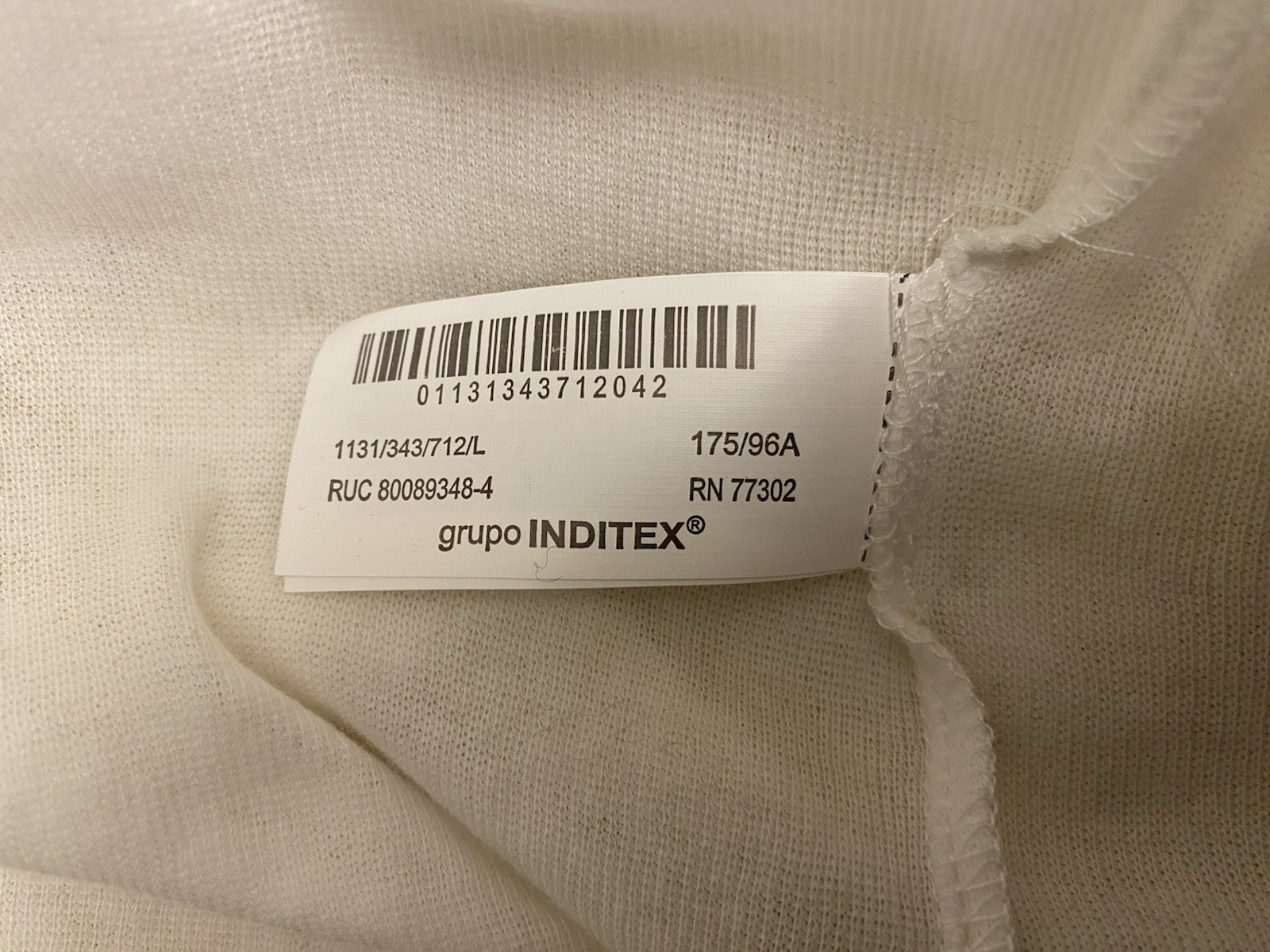 NWOT ZARA Women Sleeveless Layered-Look Faux 2-Piece Knit Top Size L White/Cream thumbnail 11