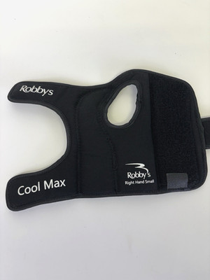 Robbys Cool Max Bowling Wrist Support Black Right Hand Small Excellent Condition