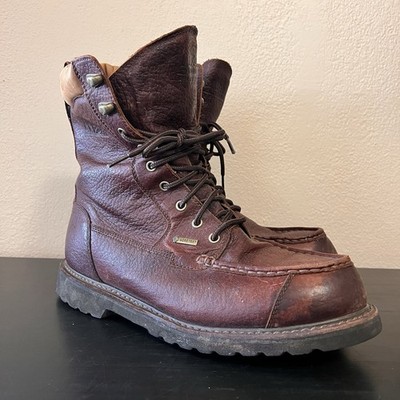 LL Bean Gore-Tex Kangaroo Upland Hunting Boots Brown Men's 13 Wide Thinsulate