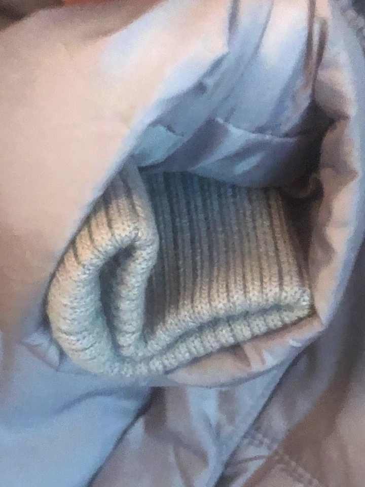 Abrigo chaqueta acolchada gris Calvin Klein para niñas talla L-12/14 nuevo sin etiquetas Foto 3 de 4