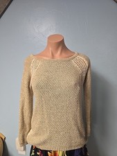 Pink Rose, Pullover , Long Sleeve Sweater Size Med.