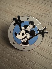 DISNEY CRUISE LINE DCL 2024 MYSTERY PIN PORTHOLE SERIES - STEAMBOAT WILLIE