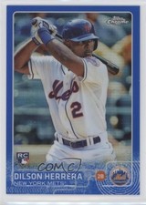 2015 Topps Chrome Blue Refractor 7/150 Dilson Herrera #80 i5q