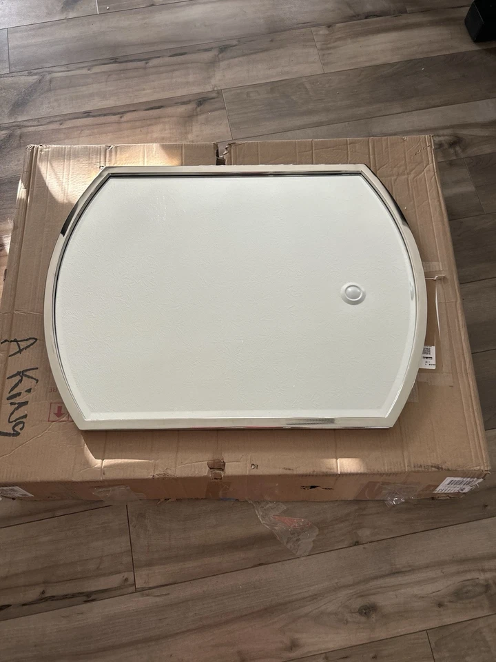 Capital Lighting M362475 Nickel 32" Rectangular Mirror - Image 4 of 4