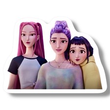 Kpop Demon Hunters Sticker Kpop Huntrix Glossy Decal