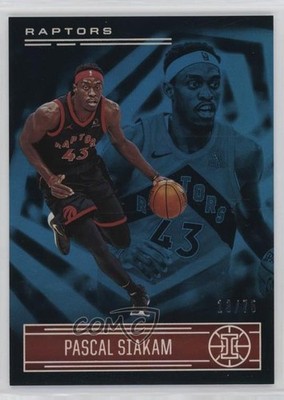 2020-21 Panini Illusions Trophy Collection Teal 13/75 Pascal Siakam #148 5n4