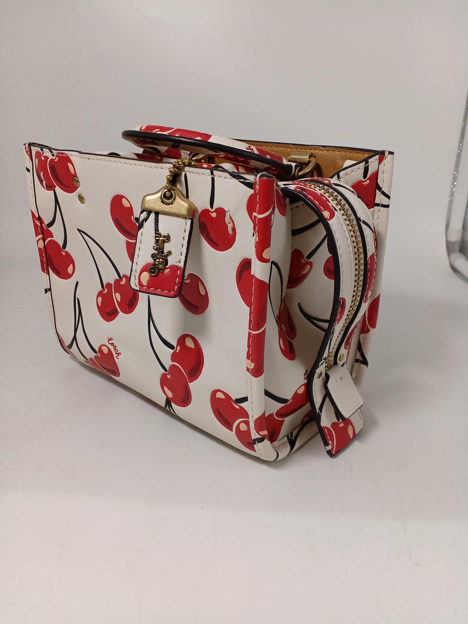 Cherry Pattern Shoulder Bag Model CB652 COACH - image 2