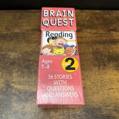 Brain Quest Grade 2 Reading Cards Education By Bonnie Dill Brand New Sealed