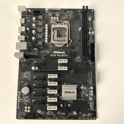 ASRock Q270 PRO BTC+ Mining Board  Computer Motherboard