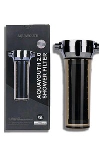 AQUAYOUTH 2.0 Carbon Shower Head Filter System | Removes Chlorine Heavy Metal...