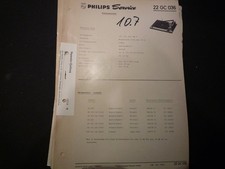 Original  Schaltplan Service Manual Philips 22GC 036