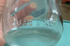 Vintage Clear Glass Milk Bottle (4) Pints and Quarts — photo 7