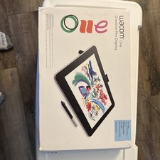 Wacom One Creative Pen Display 13.3 inch Graphics Tablet Open Box Brand New