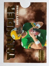 1996 SkyBox Premium Thunder and Lightning #7 Brett Favre/Robert Brooks