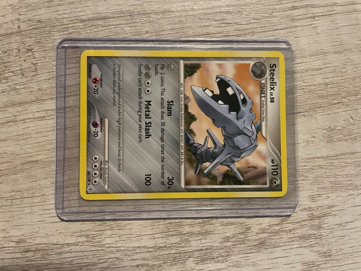 2007 POKEMON DIAMOND & PEARL BASE SET STEELIX CARD 38/130 | eBay