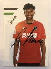 LINTON MAINA Original Signiert Autogrammkarte, Hannover 96 2021/22
