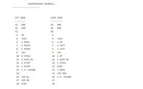 Champion Baseball Arcade Pcb Centuri Tested Working 100%