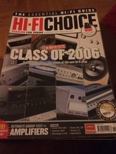 HI-FI Choice CD Amp Speakers Sub Music Cables Etc Issue No 273 November 2005
