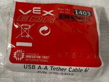 VEX IQ - USB A-A Tether Cable 6'