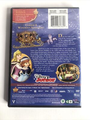 Disney SOFIA THE FIRST DVD HOLIDAY IN ENCHANCIA w/ SLEEPING BEAUTY