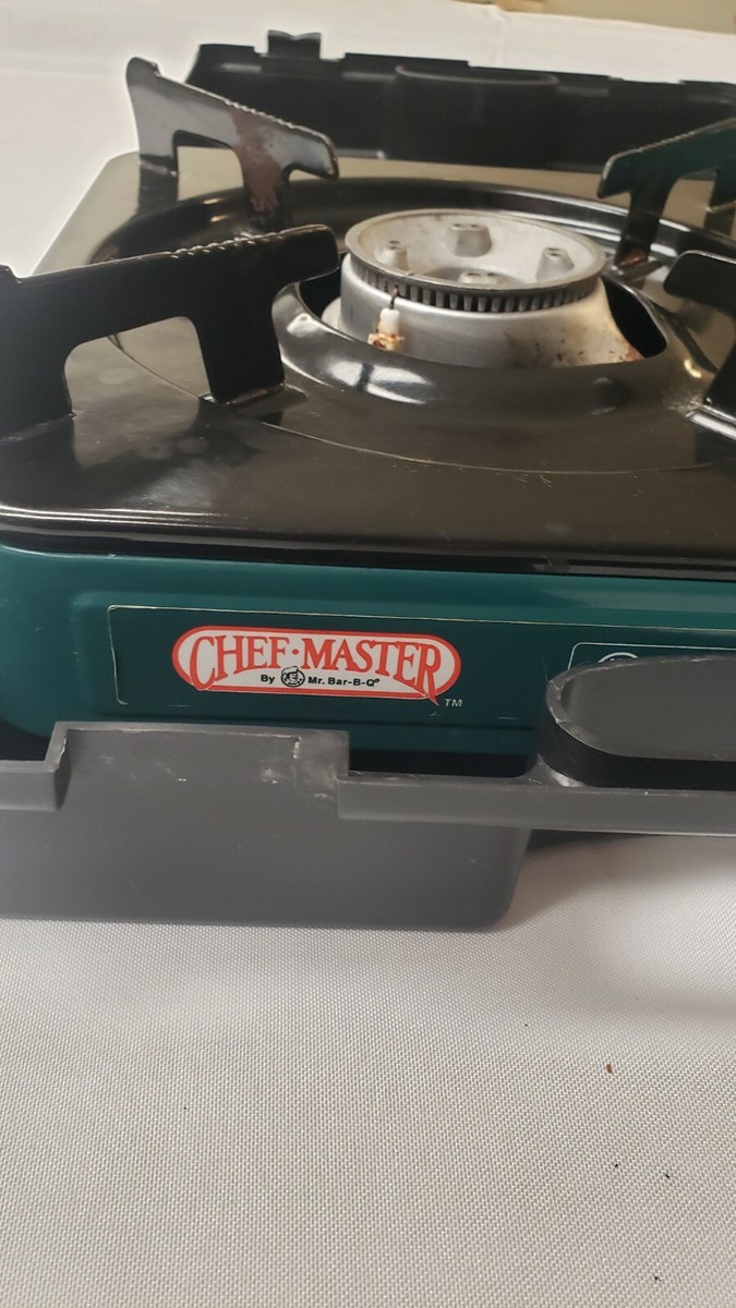 Cuisinière Gaz Butane Portable MasterCook - 1 Feu 2,1kW - Allumage électronique - Mallette Transport