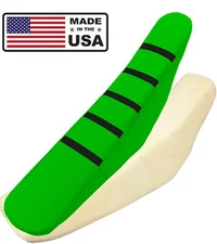 KAWASAKI Ribbed TALL Seat Cover and FOAM KLX140 2008-2023