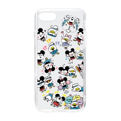 Hybrid Case for iPhone SE 3rd generation/SE 2nd generation/8/7 Mickey & Friends
