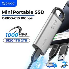 ORICO 512GB External SSD Up to 1050MB/S Hanging Hole Design Portable Solid PSSD
