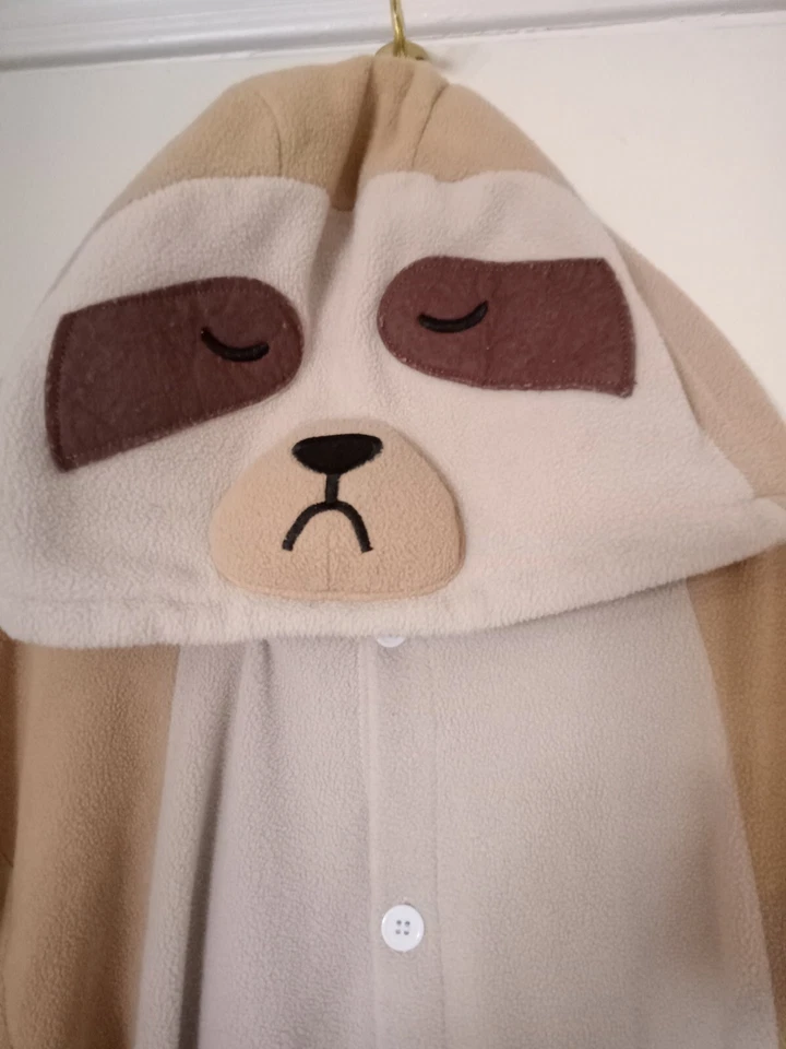 III HHONS светло-коричневый медведь женщин/мужчин флис пижамы костюм, XL, Союз костюм - Изображение 3 из 4