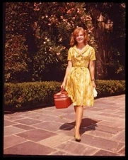 Hayley Mills 1960's Vintage Portrait in summer dress Original 5x4 Transparency