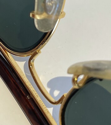 RAY BAN B&L W1708 1994/96 Olympic Games Gold Wrap Aviator Explorer