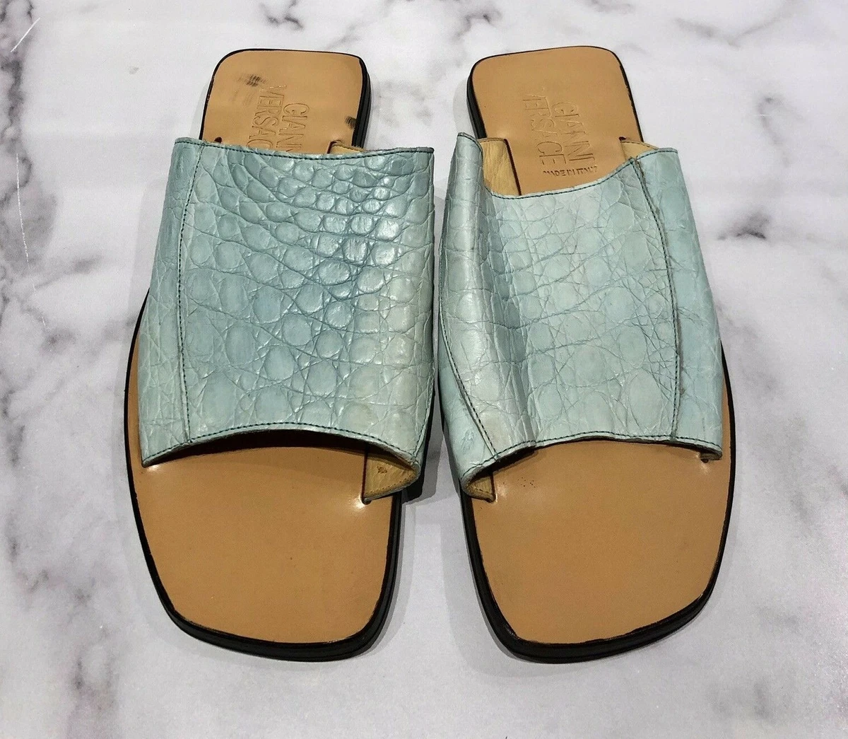 Gianni versace slides sales