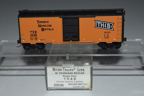 Spur N MTL Toronto Hamilton & Buffalo 40' Single Door Boxcar 3538 C47279 | Zustand: Used