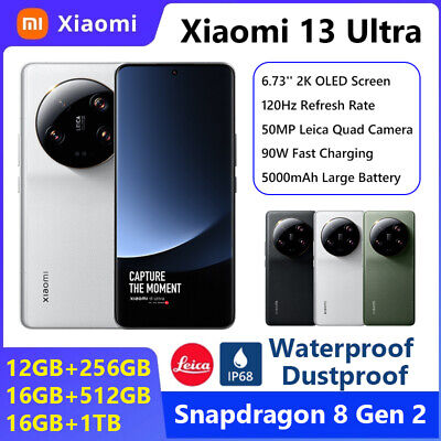 Xiaomi 13 Ultra 5G Snapdragon 8 Gen 2 50MP 16GB+1TB 90W 5000mAh 6.73'' 2K  120Hz