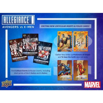 2023 Upper Deck Marvel Allegiance Avengers vs X-Men Trading