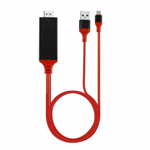 MHL USB-C Type C to HDMI USB A HD TV Cable Adapter For Android Phones Tablet - 第 10/11 張圖片