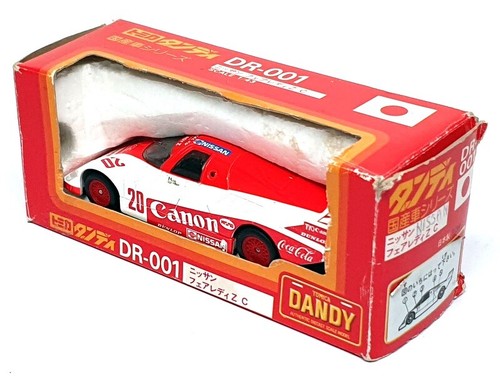 Tomica Dandy 1/43 Scale DR-001 - Nissan Skyline Group-C #20 Coca-Cola Canon - Picture 5 of 5