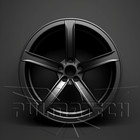 Pulverlack RAL 9005 Tiefschwarz MATT (Menge: 500g.)