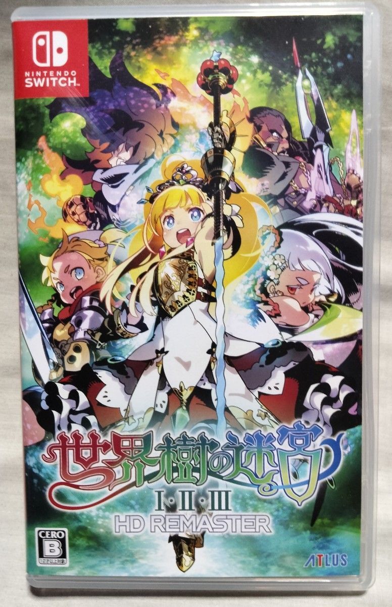 Switch Etrian Odyssey I/II/III HD REMASTER