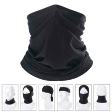 Men Women Head Face Mask Neck Gaiter Tube Bandana Thin Scarf Outdoor Headwear