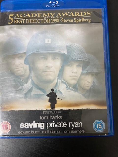 Saving Private Ryan Blu-ray [Region Free] Tom Hanks Movie | eBay